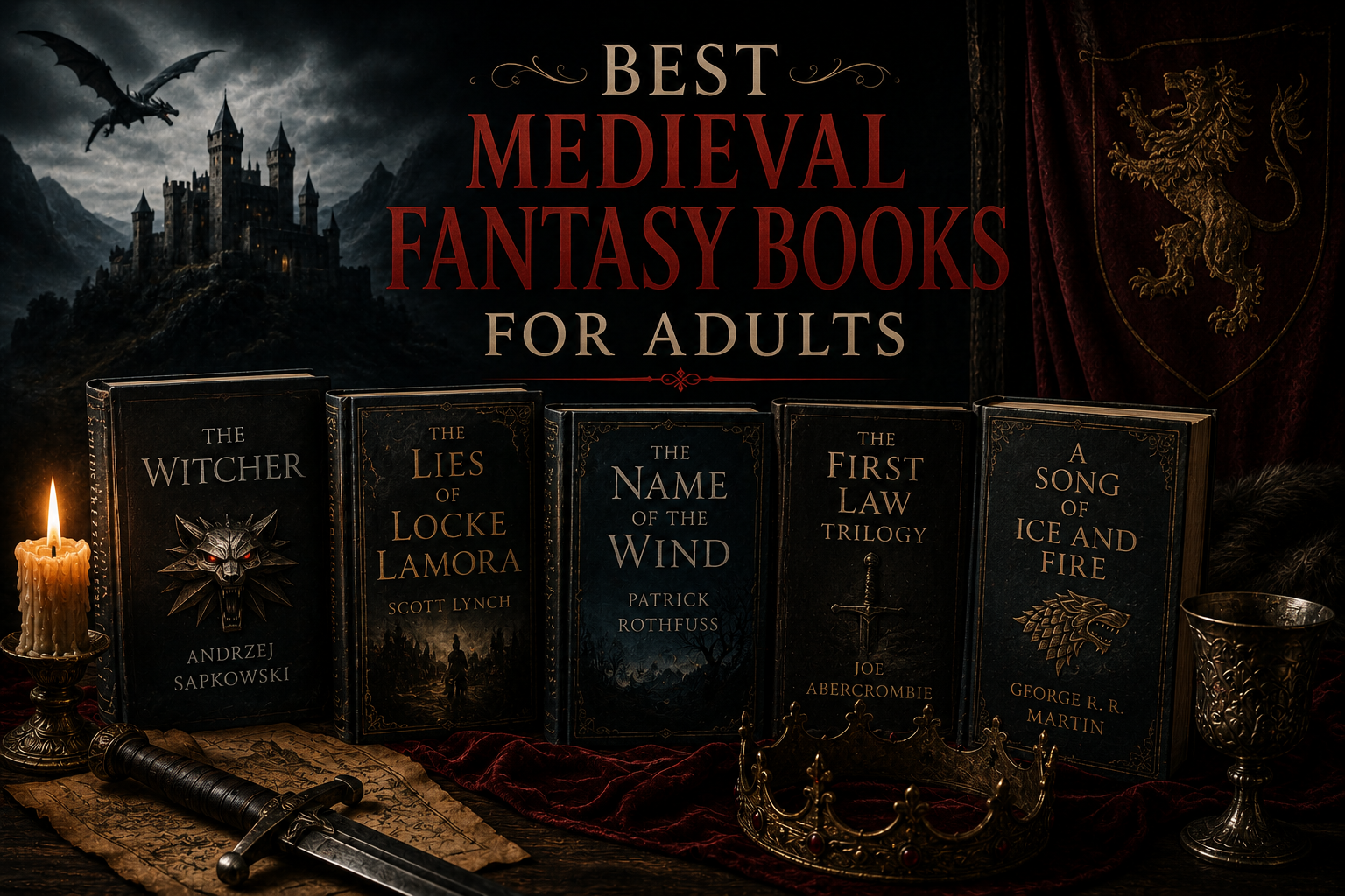 Best Medieval Fantasy Books for Adults