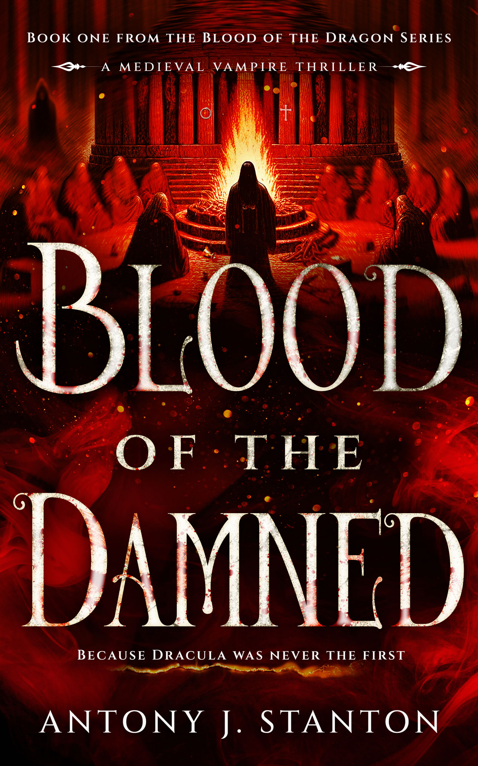 Blood of the Damned by Antony J. Stanton vampire horror novel