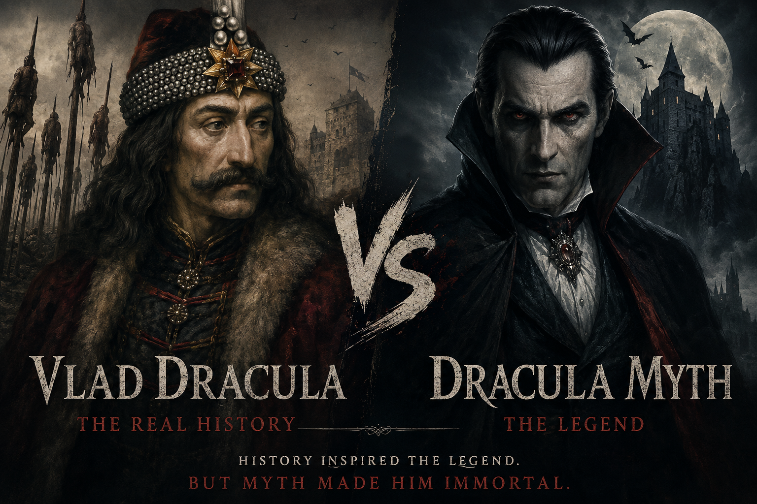 Vlad Dracula vs Dracula Myth